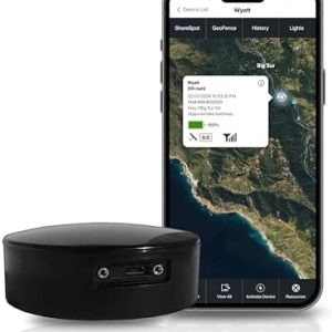 LandAirSea Overdrive GPS Tracker — Extended Life Battery, Magnetic, and Waterproof. Commercial GPS Tracker for Vehicles, Trailers, Equipment, and Assets. Real-Time Global Tracking.