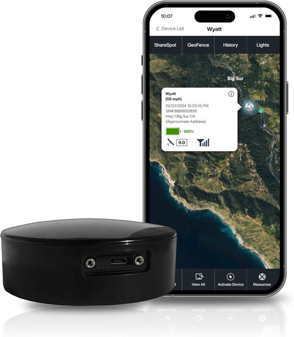 LandAirSea Overdrive GPS Tracker — Extended Life Battery, Magnetic, and Waterproof. Commercial GPS Tracker for Vehicles, Trailers, Equipment, and Assets. Real-Time Global Tracking. - Image 9